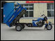 A carga azul da motocicleta estou abatido 3 a capacidade de carga motorizada roda do triciclo 550KG