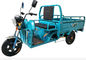 O azul três roda a motocicleta da carga/poder chinês 60V de Trike 800W da carga